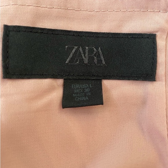 Zara fringed fitted halter mini dress - Picture 9 of 9